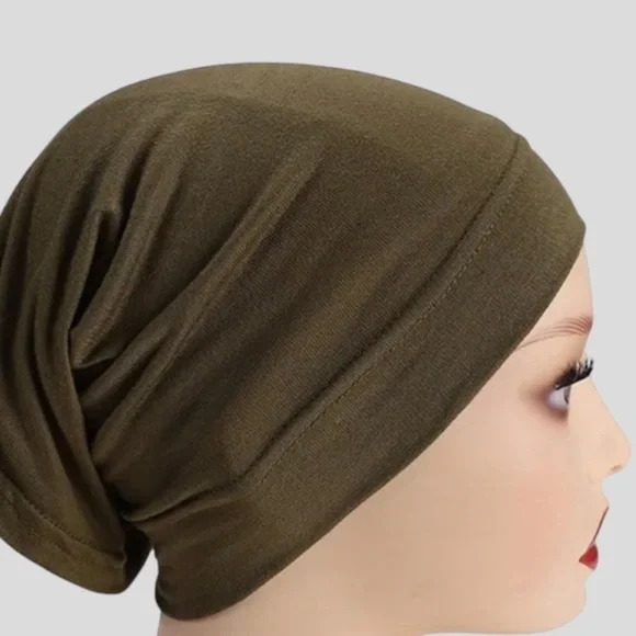 Standard hijab undercaps tube underscarf hijab bonnet headwrap for dreadlocks - Picture 2 of 2